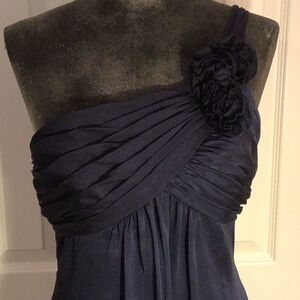 Belsoie maxi dress one shoulder Sz 2